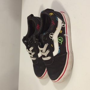 Kids vans sneakers size 8 us